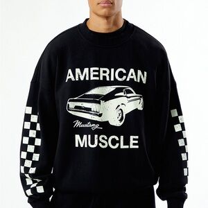 NWT - new FORD American Muscle Crew Neck Sweatshirt Size Small